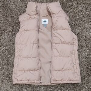 Old Navy Women's Puffer Vest - Light Tan
